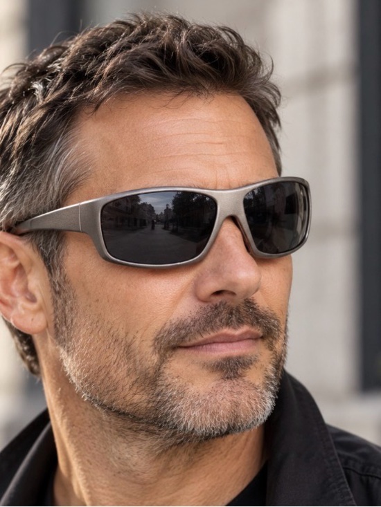 Harley-Davidson Other - Men's Matte Gunmetal Harley Davidson Sunglasses with Dark Lenses